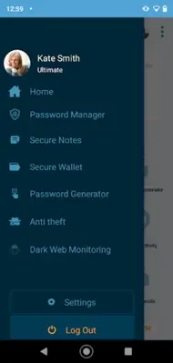 LogMeOnce Password Manager android App screenshot 2